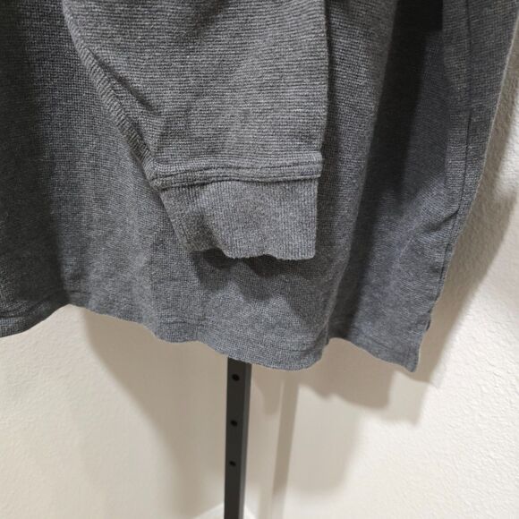 LL Bean Gray Sweater Men XL Knit Academia Cozy Goblincore Classic Preppy Neutral - Picture 3 of 8